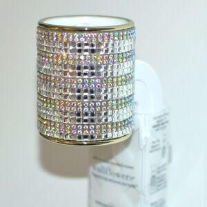 BATH & BODY WORKS GEMSTONE RHINESTONE WALLFLOWER FRAGRANCE PLUG IN HOLDER  NWT